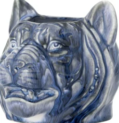 Creative Collection Stue|Urtepotter Og Krukker > Abner Urtepotteskjuler H14 cm, Blå