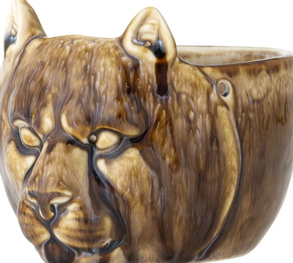 Creative Collection Stue|Urtepotter Og Krukker > Abner Urtepotteskjuler H9,5 cm, Brun