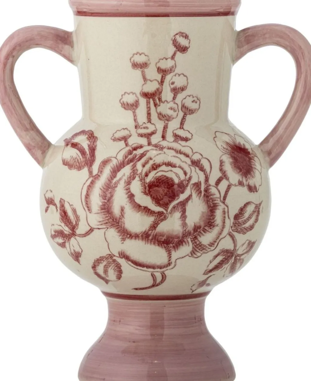 Alea Vase H21 cm, Rosa Vaser