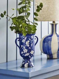 Discount Creative Collection Amara Vase H21 cm, Blå