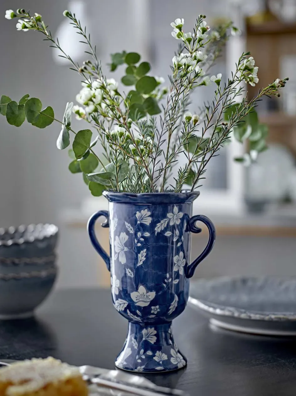 Discount Creative Collection Amara Vase H21 cm, Blå