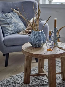 Discount Bridget Lysestage H, Blå Lysestager