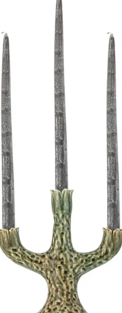 Outlet Creative Collection Cyrill Lysestage H21 cm, Grøn