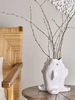 Creative Collection Stue|Vaser > Fili Vase H19 cm, Hvid