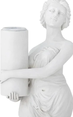 Hot Medea Lysestage H, Hvid Lysestager