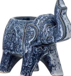 New Oliphant Fyrfadsstage H8 cm, Blå Fyrfadsstager