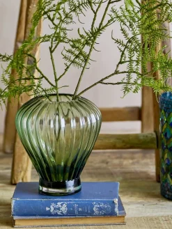 Outlet Creative Collection Reeve Vase H18 cm, Grøn