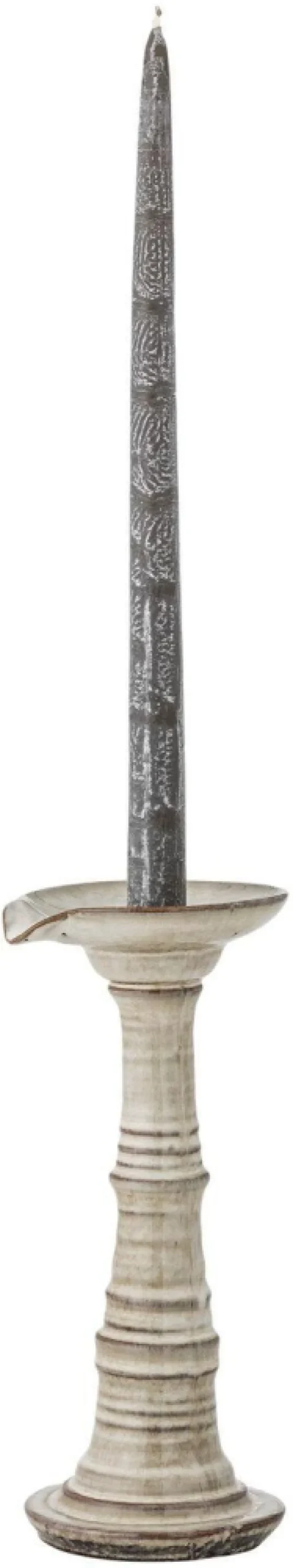 Outlet Rigby Lysestage H25 cm, Grå Lysestager