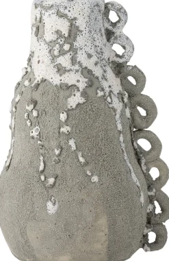 New Souri Lysestage H15,5 cm, Grå Lysestager