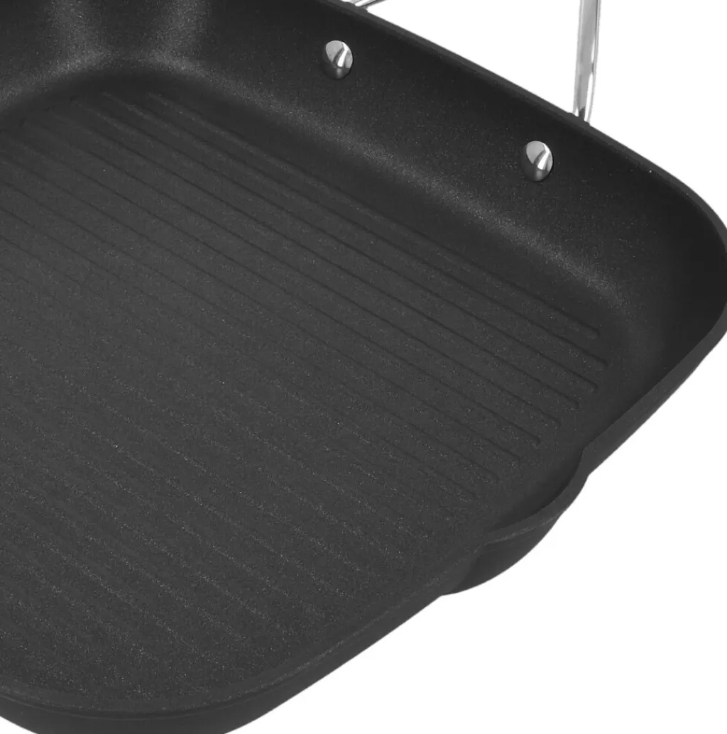 Sale Alu Pro 5 Grillpande m. Slip-let Belægning 28x28 cm Pander