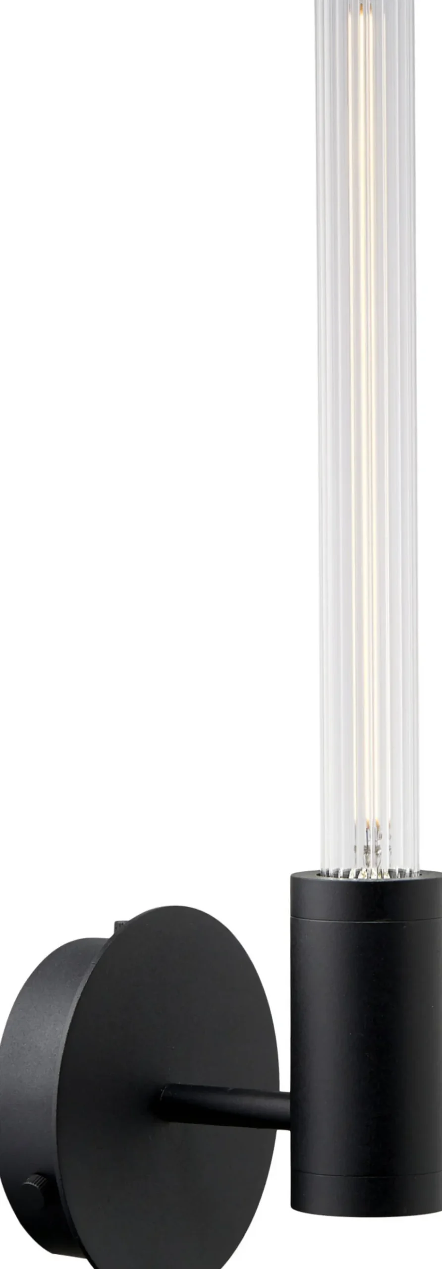 Discount Design By Us Liberty Single Væglampe 39 cm, Sort