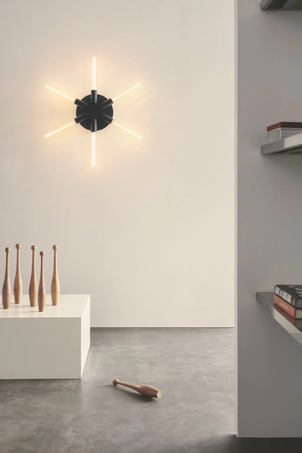 Design By Us Lamper Til Soveværelset|Lamper Til Køkkenet > Liberty Star Væglampe 84 cm,