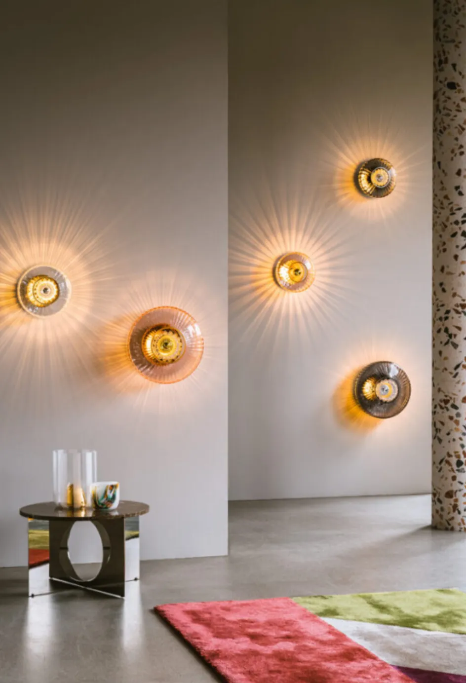 Hot Design By Us New Wave Optic Væglampe , Klar