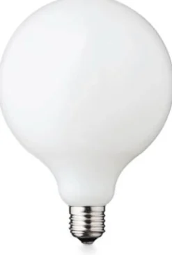 Discount Pære LED E27 5W Dæmpbar Ø125, Milky E27 Led-Pærer
