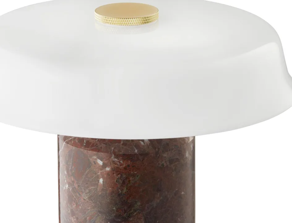 Best Design By Us Trip No. 2 Trådløs Bordlampe H22 cm, Burgundy/Opal