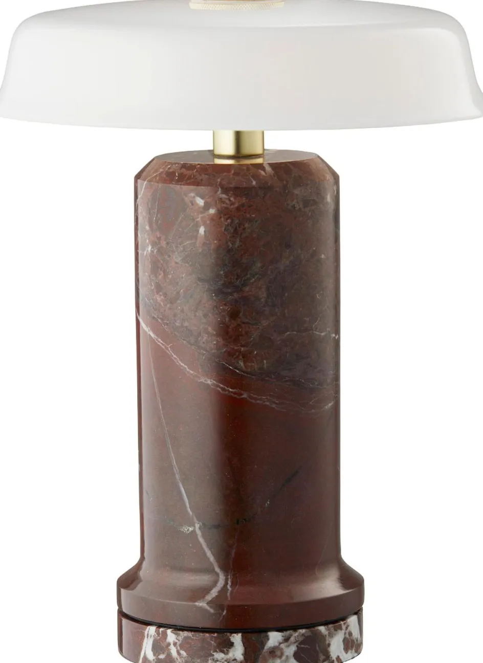 Best Design By Us Trip No. 2 Trådløs Bordlampe H22 cm, Burgundy/Opal