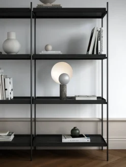 DFTP Lamper Til Kontoret|Lamper Til Soveværelset > Caché Bordlampe H49 cm, Mat Grå