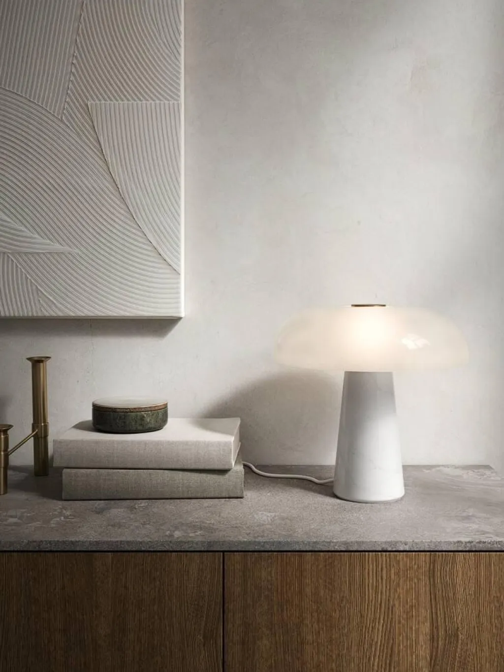 DFTP Lamper Til Kontoret|Lamper Til Soveværelset > Glossy Bordlampe H,