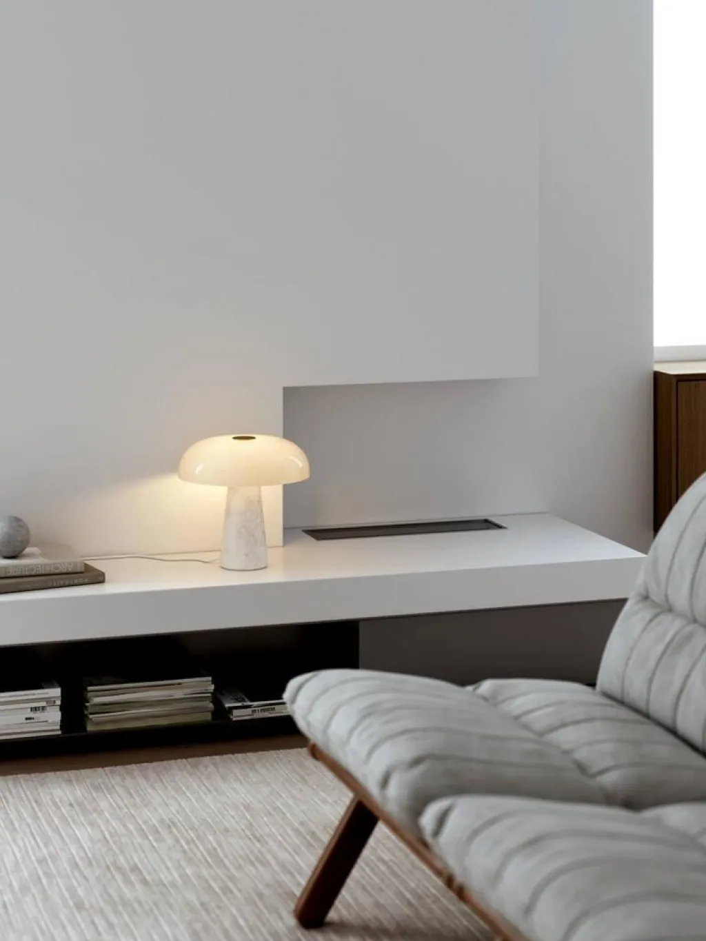 DFTP Lamper Til Kontoret|Lamper Til Soveværelset > Glossy Bordlampe H,