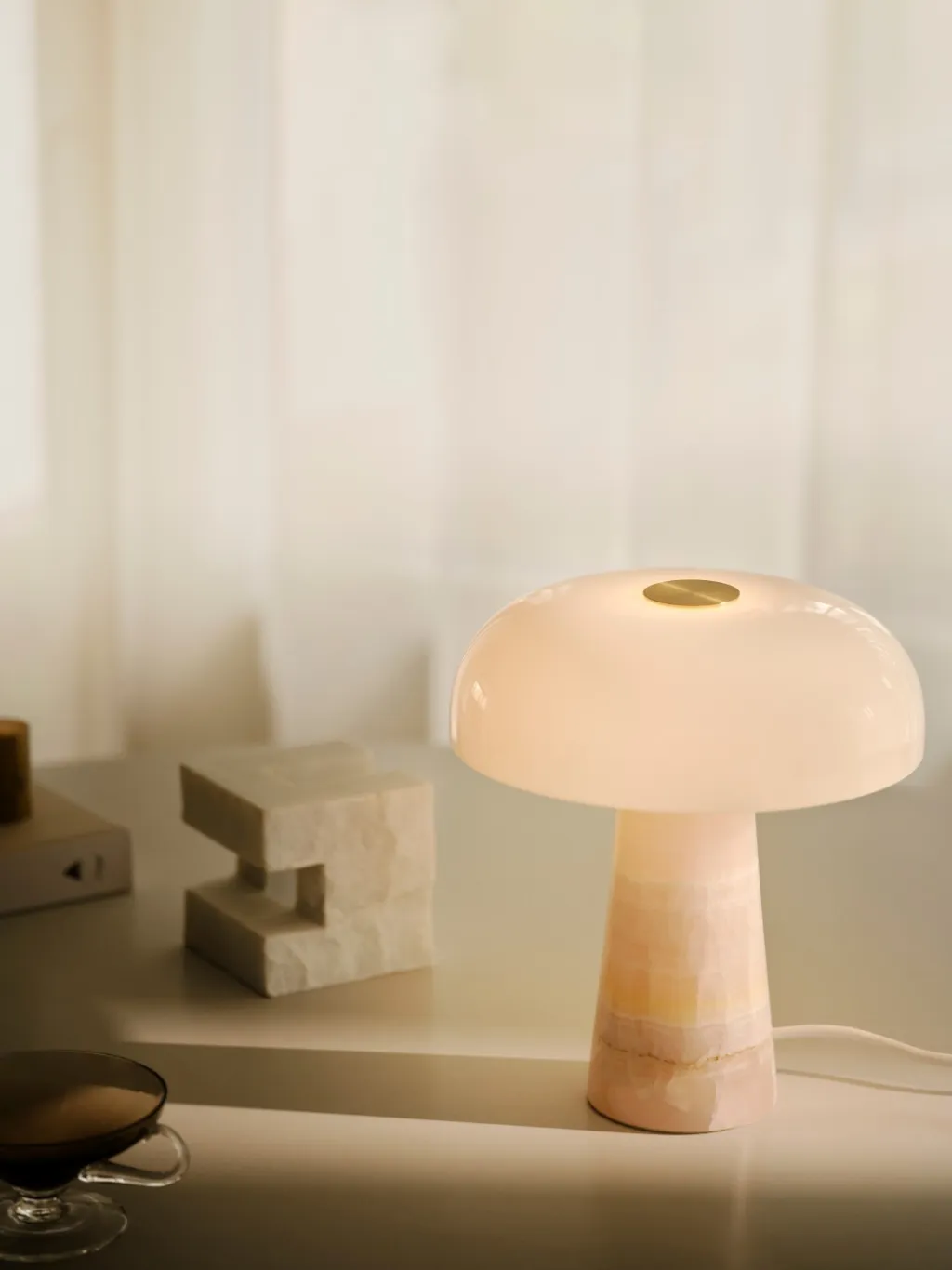 Best Glossy Mini Bordlampe H24,3 cm, Bordlamper