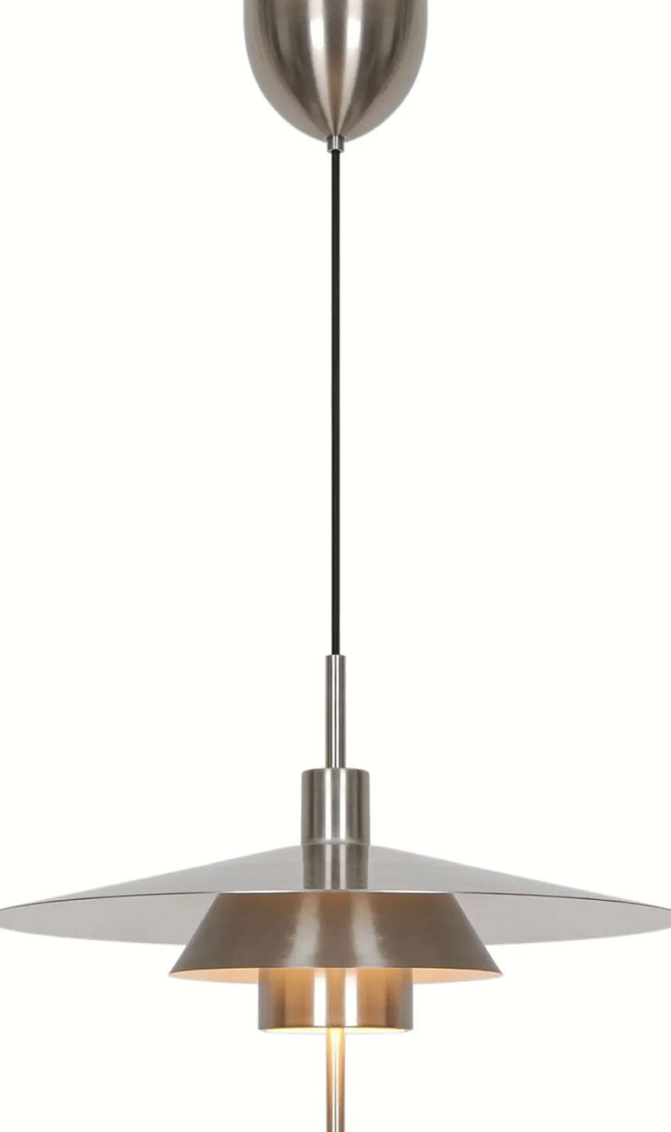 Clearance DFTP Latika Pendel Ø45 cm, Børstet Krom