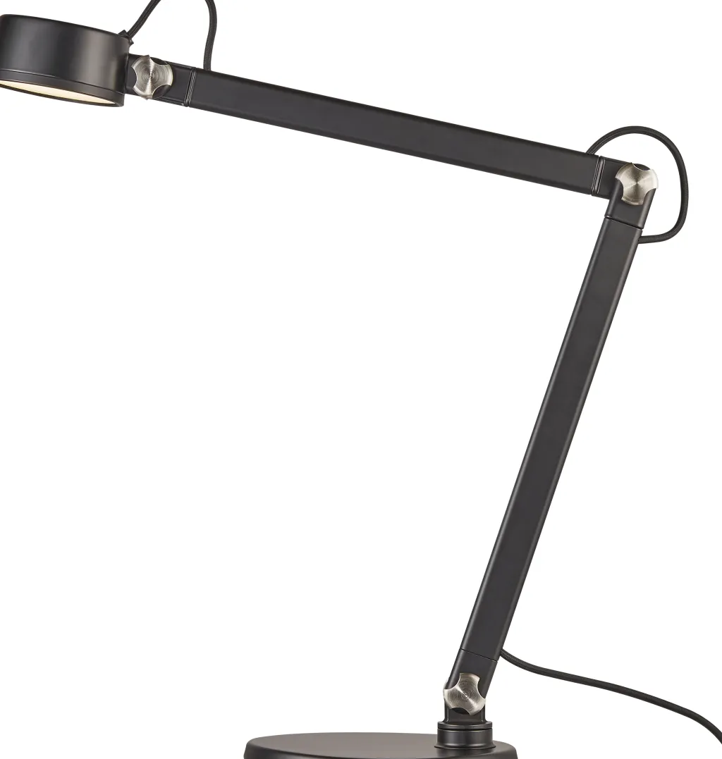 Nobu Bordlampe LED H47 cm, Sort Lamper Til Kontoret|Lamper Til Soveværelset