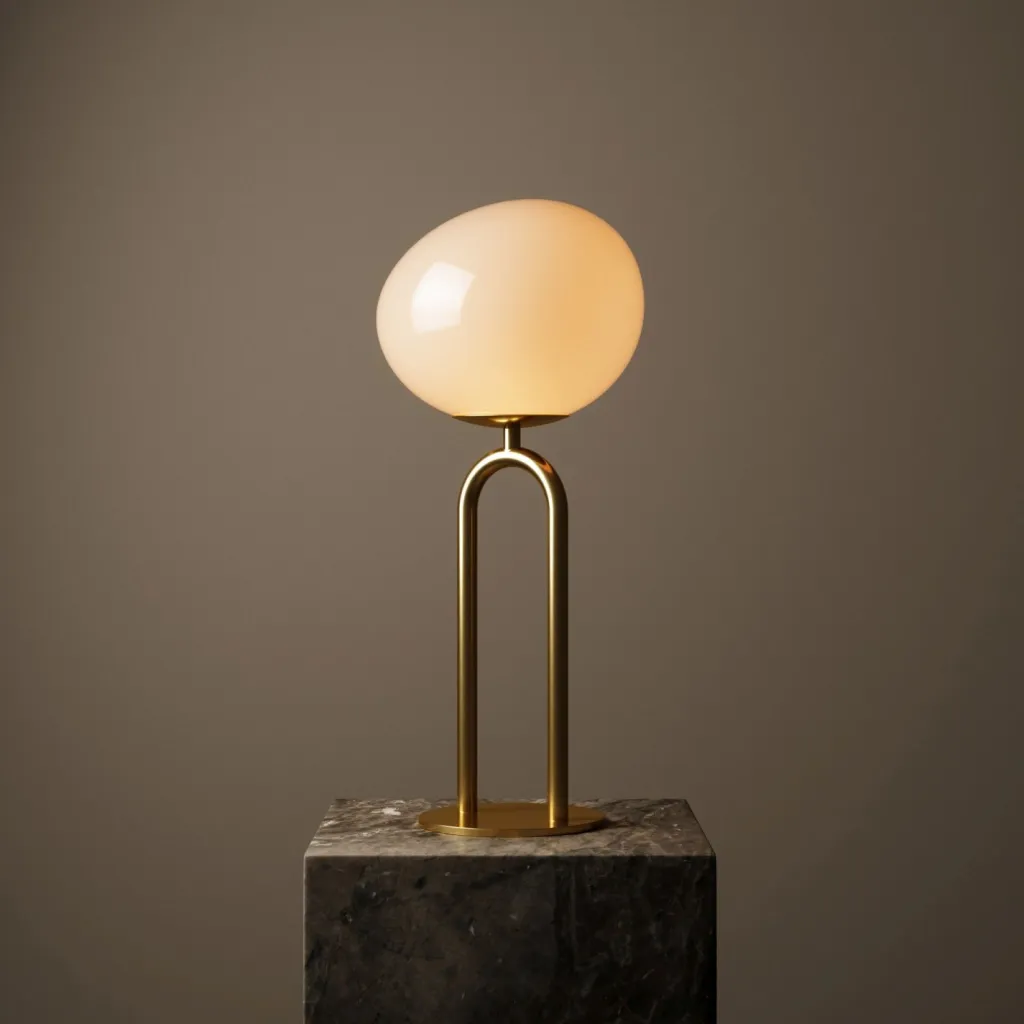 DFTP Bordlamper > Shapes Bordlampe H47 cm, Messing
