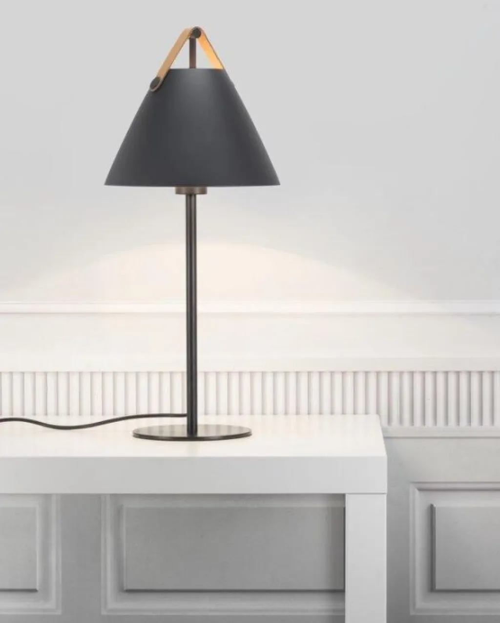 DFTP Lamper Til Kontoret|Lamper Til Soveværelset > Strap Bordlampe H47 cm,