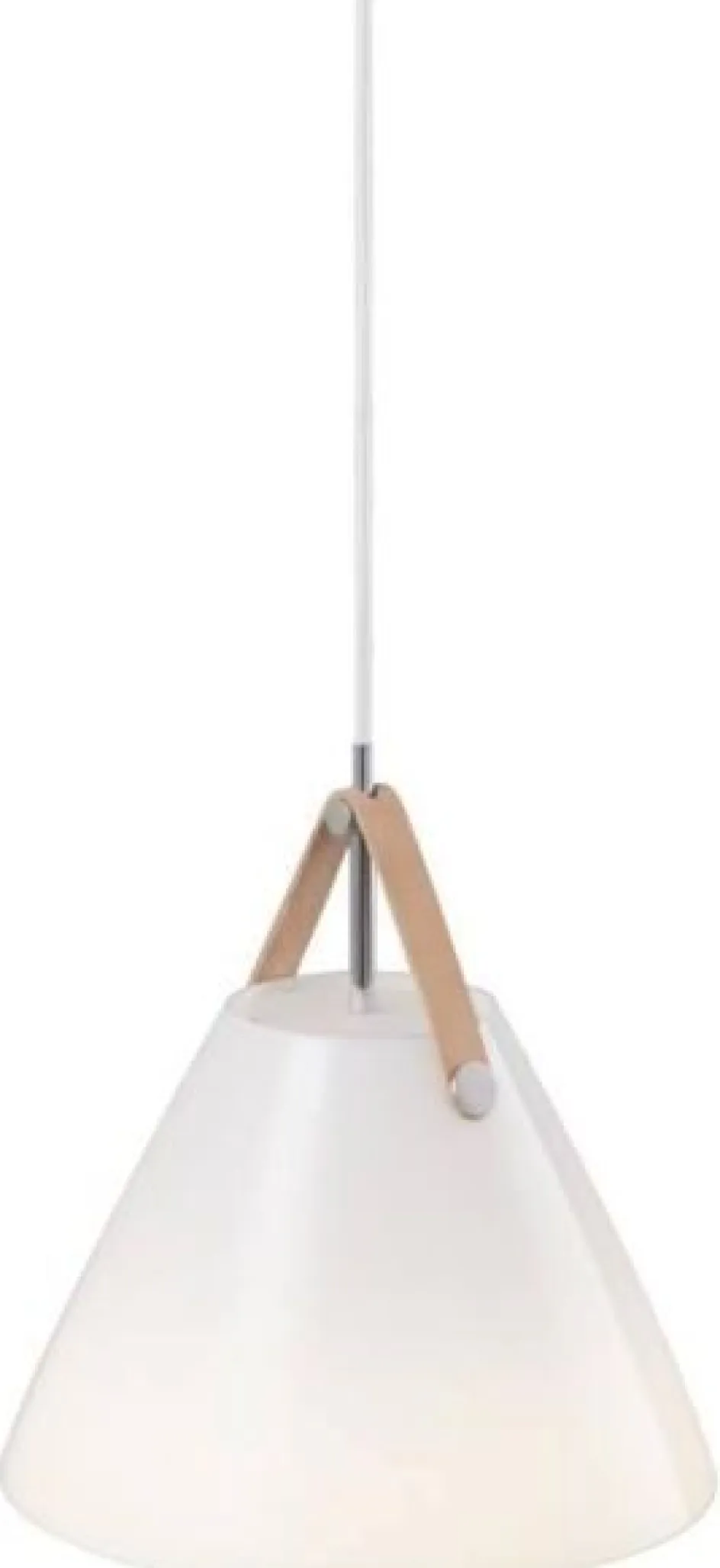 Discount DFTP Strap Pendel ?27 cm, Opalhvid