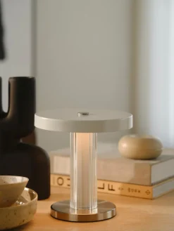 Online Trezzi Trådløs Bordlampe H21,9 cm, Hvid Bordlamper|Trådløse Lamper