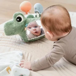 Discount Croco Aktivitetsgulvspejl 28 cm, Grøn Børn Baby- Og Småbørnslegetøj