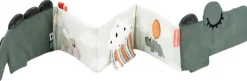New Croco Fold-ud-stofbog 90x14 cm, Grøn Børn Baby- Og Småbørnslegetøj
