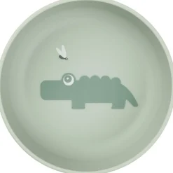Best Croco Skål Ø12,5 cm, Grøn Børn Børneskåle