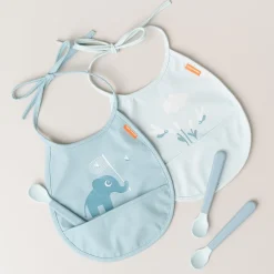 Clearance Done By Deer Easy-grip Babyske 3 stk, Blå