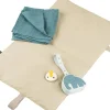 Best Foldbart Pusleunderlag 55x35 cm, Sand Børn Pusletilbehør