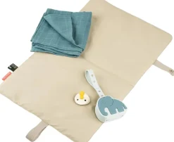Best Foldbart Pusleunderlag 55x35 cm, Sand Børn Pusletilbehør