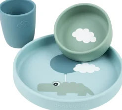 New Happy Clouds Spisestel 3 Dele, Børn Børnespisesæt