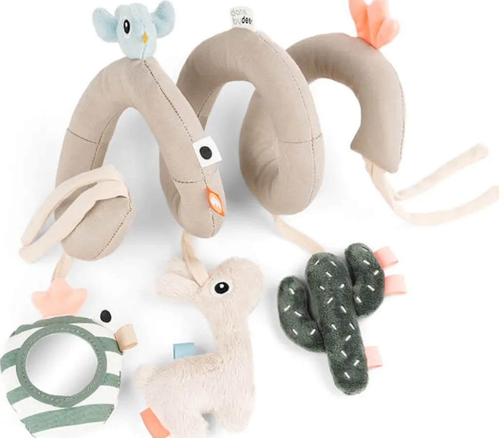 Børn Done By Deer Musikuroer Og Aktivitetsophæng|Baby- Og Småbørnslegetøj > Lalee Aktivitetsspiral, Sand