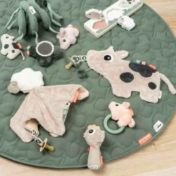 Outlet Tiny Farm Aktivitetsspiral, Grøn Børn Musikuroer Og Aktivitetsophæng|Baby- Og Småbørnslegetøj