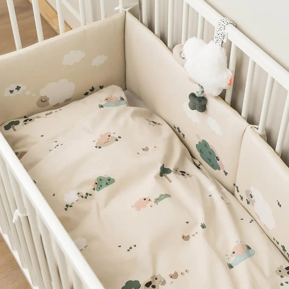Best Done By Deer Tiny Farm Babysengetøj , Sand
