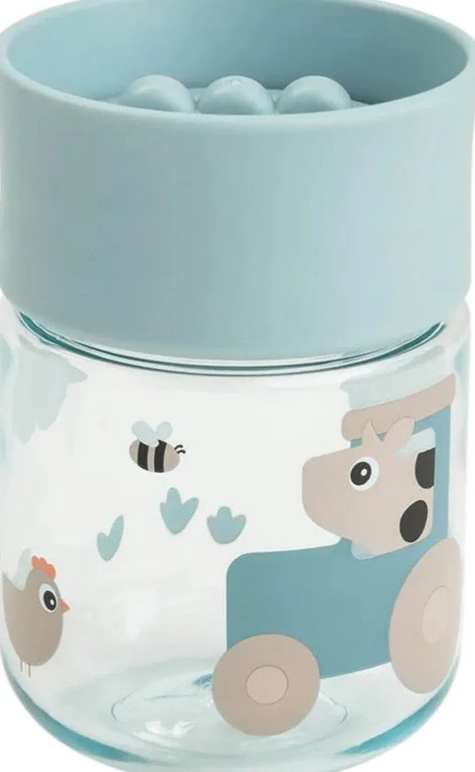 New Done By Deer Tiny Farm Kop 260 ml, Blå