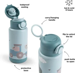 Sale Tiny Farm Termoflaske 340 ml, Børn Drikkedunke Til Børn