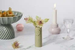 Best Dottir Nordic Design Pipanella Dot Micro Vase H9 cm, Wasabi