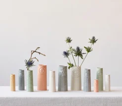 Clearance Dottir Nordic Design Pipanella Lines Vase H15,2 cm, Grøn