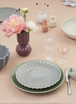 Best Nordic Design Samsurium Tallerken 22,2 cm, Blå/Grå Frokosttallerkener
