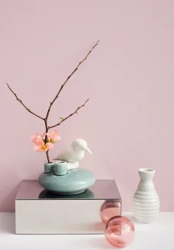 Best Dottir Nordic Design Sweet Stories Vase Isfugl H7,7 cm, Peacock