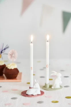 Dottir Stearinlys|Led Stearinlys > Nordic Design Winter Stories Kertelys 10 stk. ?1,3 cm, Hvid
