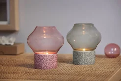 Dottir Fyrfadsstager > Nordic Design Pipanella Sunburst Hurricane Fyrfadsstage H10 cm,