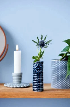 Clearance Dottir Nordic Design Pipanella Waves Lysestage H24,5 cm, Sconce Peacock