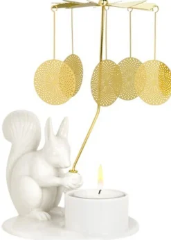 Online Dottir Nordic Design Winter Stories Fyrfadsstage 18 cm, Egern